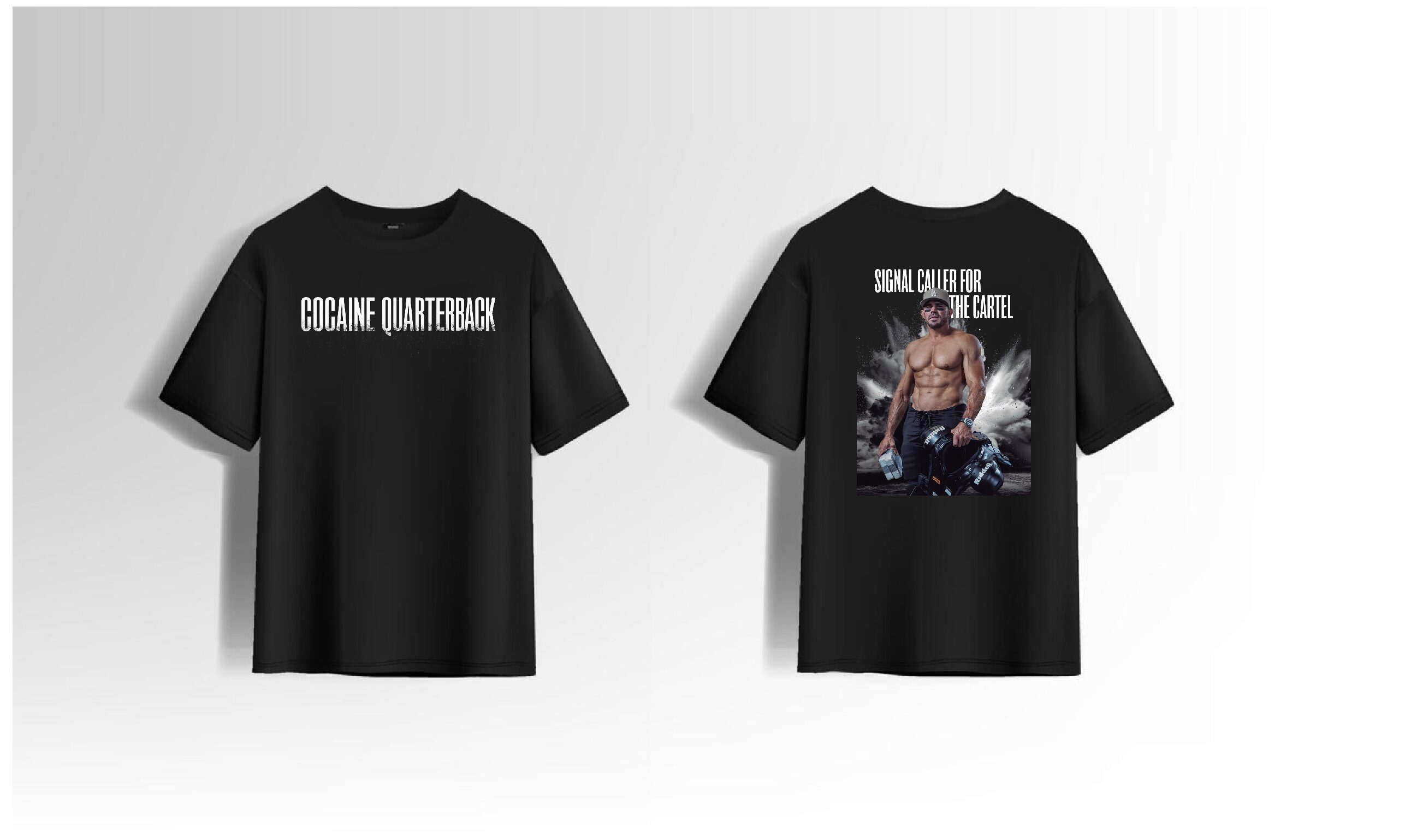 Cocaine Quarterback Shirt – Official Owen Hanson Merch